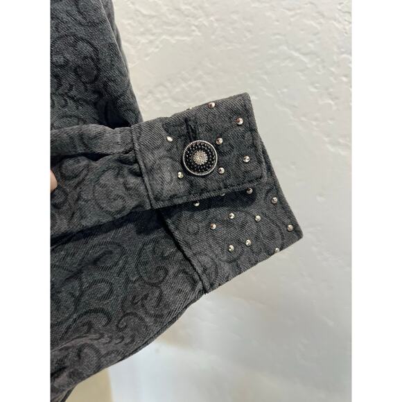 Vintage 80s/90s Caché Studded Cropped Jacket – XS – Rare Find - Picture 16 of 16